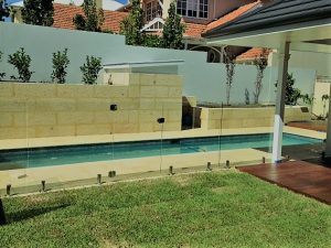 Lap Pool featuring Sandstone Limestone Pavers completed by Castlestone